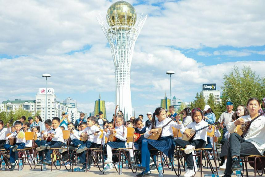 Музыкальный фестиваль в Казахстане